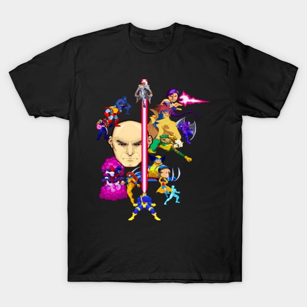 90s Superheroes T-Shirt by TheM6P